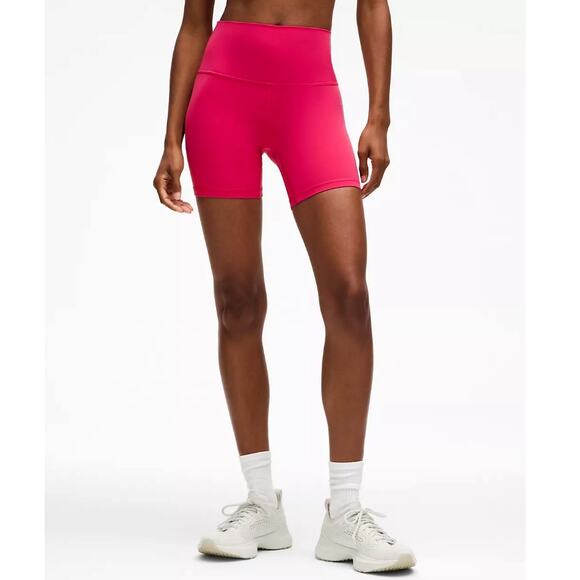 Lululemon Raspberry Coulis Align™ High-Rise Short 6" Size 2 - Picture 2 of 10